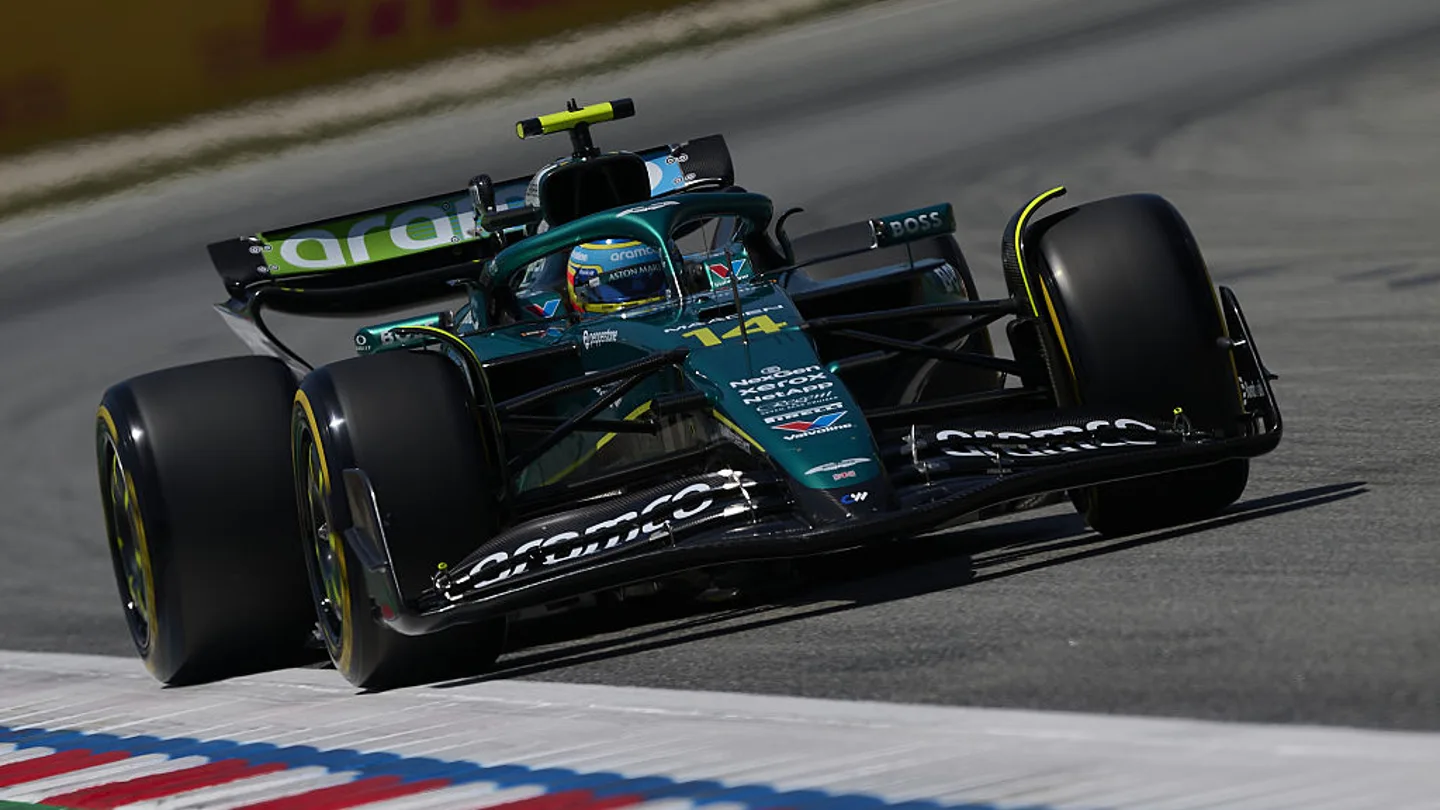 Fernando Alonso en el GP de España Fernando Alonso en el GP de España