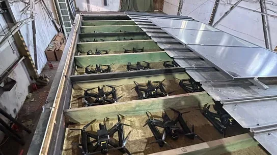 Los drones usados en la 'Operación Telaraña' Los drones usados en la 'Operación Telaraña'