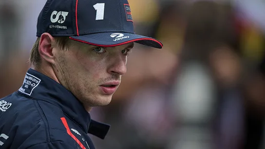 Max Verstappen en la clasificación del GP de España Max Verstappen en la clasificación del GP de España