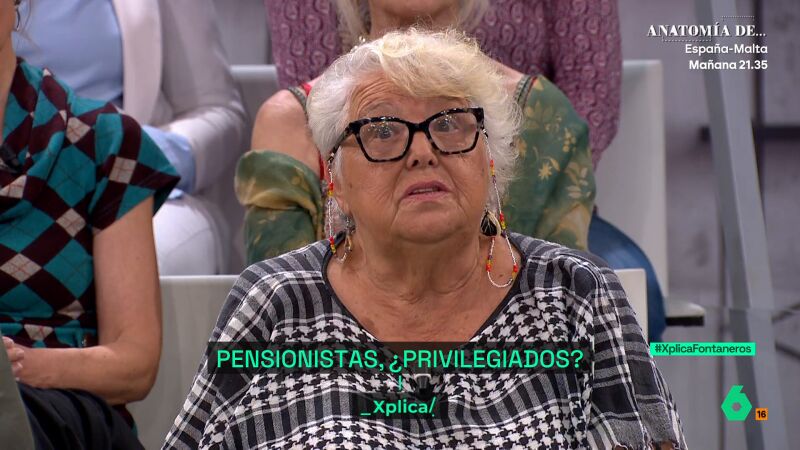 Maribel, pensionista