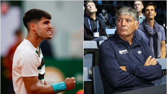 Carlos Alcaraz y Toni Nadal Carlos Alcaraz y Toni Nadal