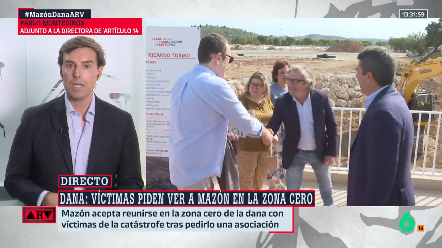 Montesinos, sobre Mazón: "Algunas voces del PP consideran que ese relevo se tendría que producir en agosto" Montesinos, sobre Mazón: "Algunas voces del PP consideran que ese relevo se tendría que producir en agosto"