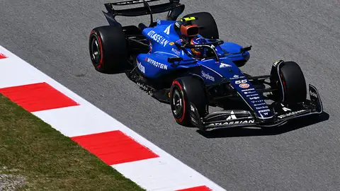 Carlos Sainz, piloto de Wiliiams Racing, durante los libres del GP de Barcelona del pasado fin de semana Carlos Sainz, piloto de Wiliiams Racing, durante los libres del GP de Barcelona del pasado fin de semana