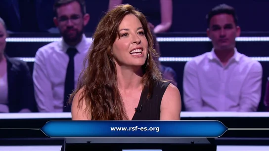 Mamen Mendizábal dona los 30.000 euros que gana en ¿Quién quiere ser millonario? a Reporteros sin Fronteras España Mamen Mendizábal dona los 30.000 euros que gana en ¿Quién quiere ser millonario? a Reporteros sin Fronteras España