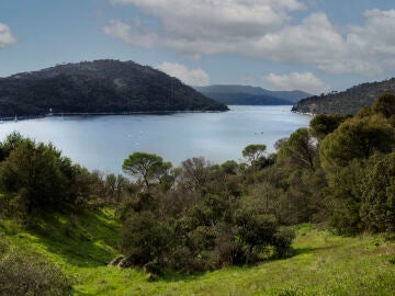 Pantano de San Juan, en Madrid