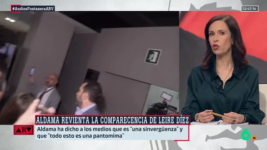 Ángeles Caballero señala que la actitud de Aldama ha sido de "matón de patio de colegio": "Me ha parecido tremendamente violento" Ángeles Caballero señala que la actitud de Aldama ha sido de "matón de patio de colegio": "Me ha parecido tremendamente violento"