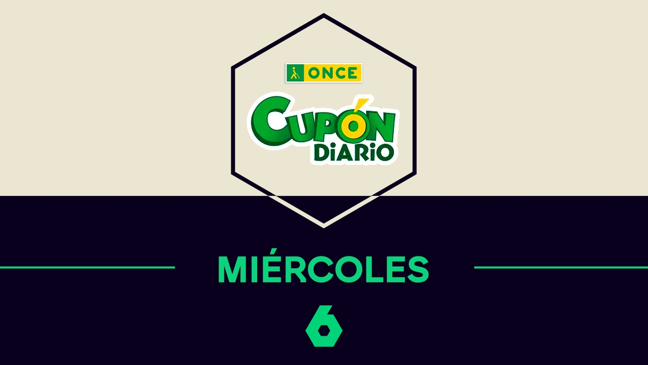 Este es el resultado del Cupón Diario de la ONCE de hoy, miércoles 3 de septiembre de 2025