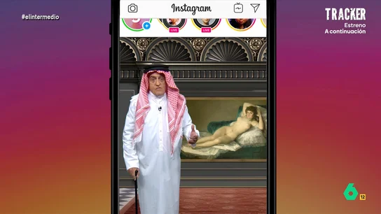 El 'rey Juan Carlos 'copia' a su hijo Felipe VI y analiza 'La Maja desnuda': "¡Mirad qué hermosura!" El 'rey Juan Carlos 'copia' a su hijo Felipe VI y analiza 'La Maja desnuda': "¡Mirad qué hermosura!"