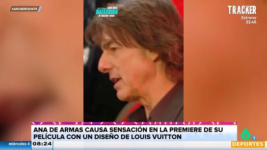 Alfonso Arús, tras escuchar a Tom Cruise hablar de Ana de Armas: "Me parece que chochea" Alfonso Arús, tras escuchar a Tom Cruise hablar de Ana de Armas: "Me parece que chochea"