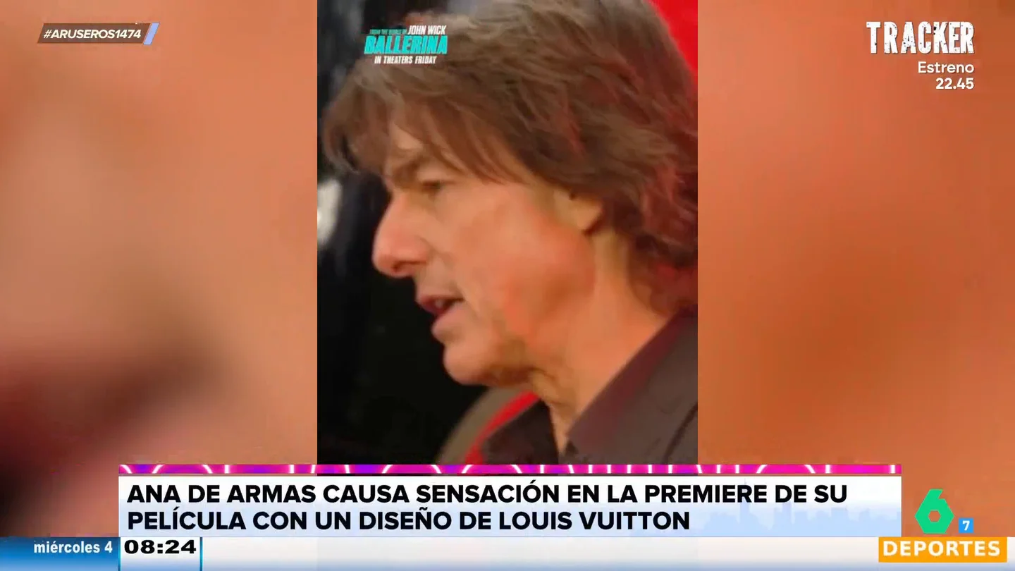 Alfonso Arús, tras escuchar a Tom Cruise hablar de Ana de Armas: "Me parece que chochea" Alfonso Arús, tras escuchar a Tom Cruise hablar de Ana de Armas: "Me parece que chochea"