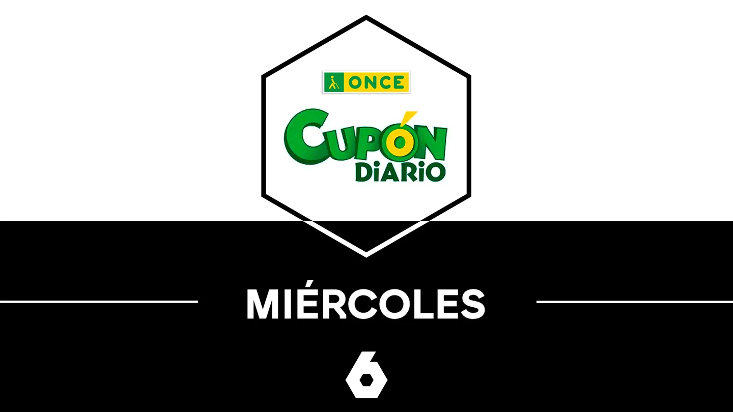 Cupón Diario (ONCE) | Resultado y premios del sorteo del miércoles Cupón Diario (ONCE) | Resultado y premios del sorteo del miércoles