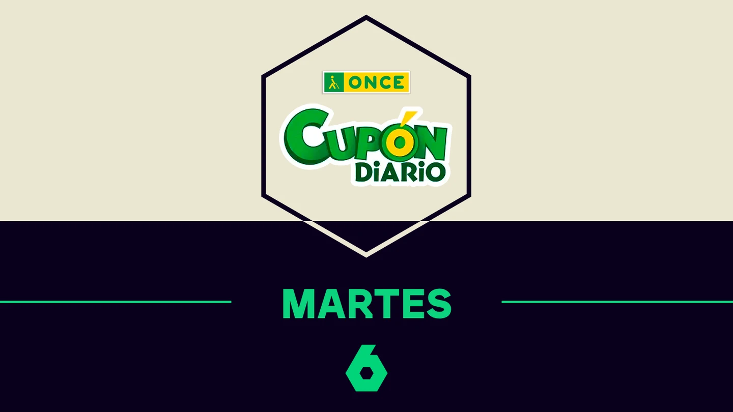 Juegos ONCE | Comprueba el número que se lleva el premio del Cupón Diario del martes Juegos ONCE | Comprueba el número que se lleva el premio del Cupón Diario del martes