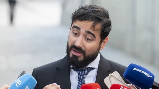 Alvise Pérez, a su salida del Tribunal Supremo Alvise Pérez, a su salida del Tribunal Supremo