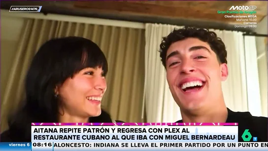 Alfonso Arús, indignado al ver que Aitana lleva a Plex al restaurante al que iba con Miguel Bernardeau: "Está intoxicado" Alfonso Arús, indignado al ver que Aitana lleva a Plex al restaurante al que iba con Miguel Bernardeau: "Está intoxicado"