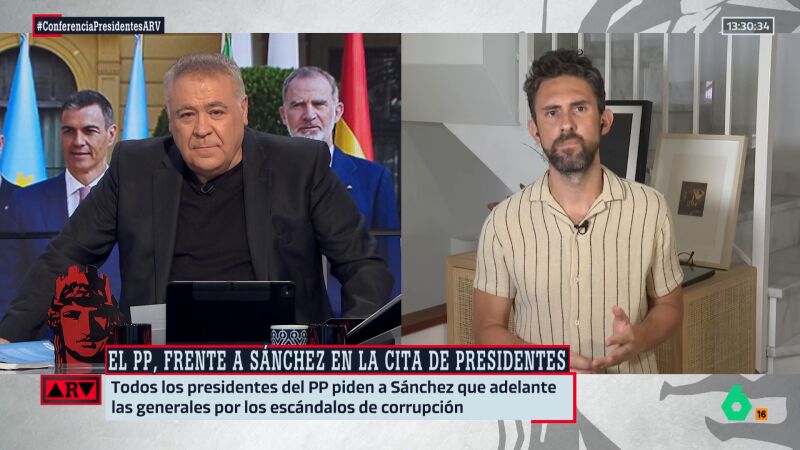 Munárriz señala que Ayuso "va por libre" en la Conferencia de Presidentes: "Un punto más histriónica y dos puntos más populista"