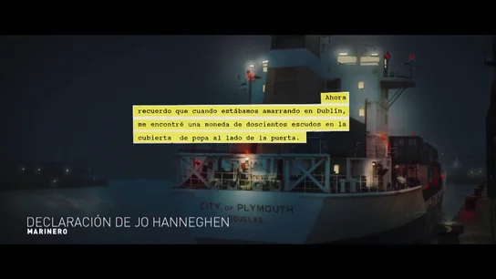 Estas son las pruebas que indicarían que Antonio Anglés no escapó a nado del 'City of Plymouth' según la policía irlandesa Estas son las pruebas que indicarían que Antonio Anglés no escapó a nado del 'City of Plymouth' según la policía irlandesa