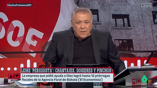Ferreras analiza la reacción del PSOE al caso Leire Díez: "De momento han actuado con miedo" Ferreras analiza la reacción del PSOE al caso Leire Díez: "De momento han actuado con miedo"