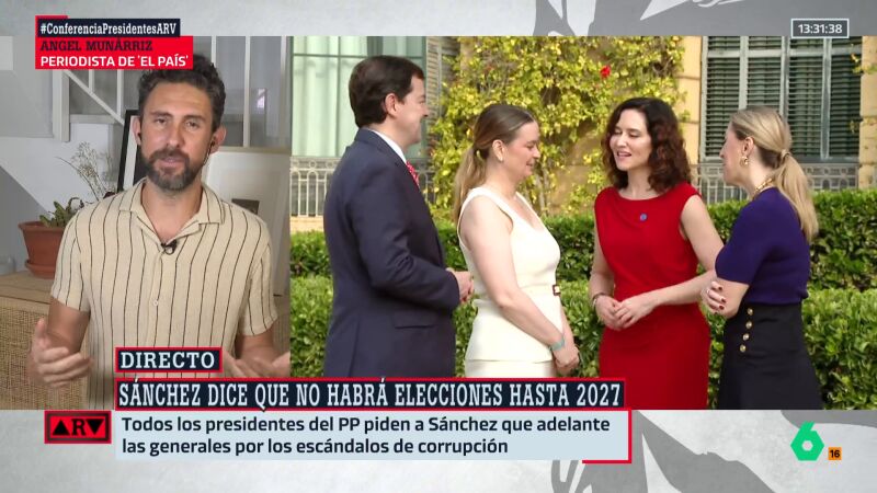 Munárriz señala que Ayuso "va por libre" en la Conferencia de Presidentes: "Un punto más histriónica y dos puntos más populista"