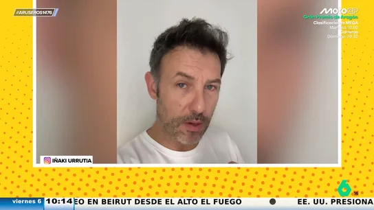 El "merecidísimo" 'zasca' de Iñaki Urrutia a la gente alérgica que no usa pañuelo: "Tenéis una hostia..." El "merecidísimo" 'zasca' de Iñaki Urrutia a la gente alérgica que no usa pañuelo: "Tenéis una hostia..."