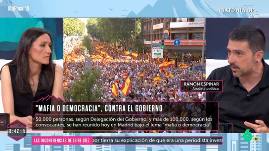 Ramón Espinar señala que la Delegación de Gobierno "se ha pasado de generosa" al estimar 50.000 personas en la manifestación del PP Ramón Espinar señala que la Delegación de Gobierno "se ha pasado de generosa" al estimar 50.000 personas en la manifestación del PP