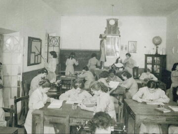 Imagen del lugar donde mujeres eran encerradas en el franquismo