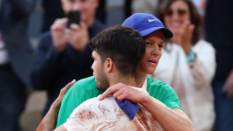 Carlos Alcaraz y Jannik Sinner 