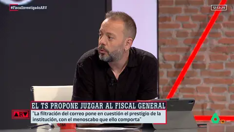 Maestre critica el auto del juez Hurtado que propone sentar en el banquillo al fiscal general: "Es una aberración, tanto las suposiciones como las omisiones que hace de las pruebas" Maestre critica el auto del juez Hurtado que propone sentar en el banquillo al fiscal general: "Es una aberración, tanto las suposiciones como las omisiones que hace de las pruebas"