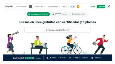 Fórmate en multitud de cursos sin moverte de casa gracias a esta web Fórmate en multitud de cursos sin moverte de casa gracias a esta web