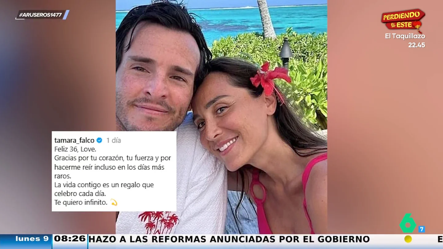Tamara Falcó desvela fotos inéditas con Íñigo Onieva para felicitarle el cumpleaños: "Gracias por tu corazón" Tamara Falcó desvela fotos inéditas con Íñigo Onieva para felicitarle el cumpleaños: "Gracias por tu corazón"