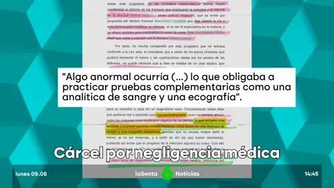 Condenadas dos sanitarias por no diagnosticar a tiempo la peritonitis que provocó la muerte de un menor Condenadas dos sanitarias por no diagnosticar a tiempo la peritonitis que provocó la muerte de un menor