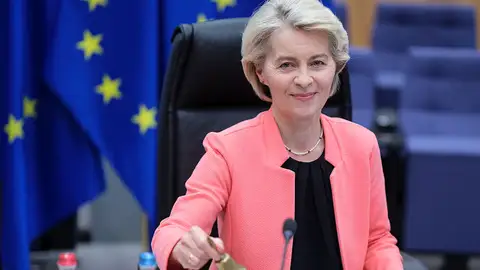 La Presidenta de la Comisión Europea, Ursula von der Leyen La Presidenta de la Comisión Europea, Ursula von der Leyen