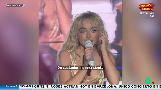 El viral de Sabrina Carpenter hablando a un chico en el Primavera Sound: "Puedes darme un beso, hazlo" El viral de Sabrina Carpenter hablando a un chico en el Primavera Sound: "Puedes darme un beso, hazlo"