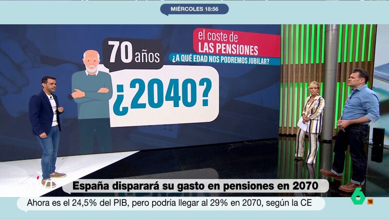José María Camarero: "Las estimaciones de la CE anticipan que veremos aumentar la edad de jubilación a los 70 años"