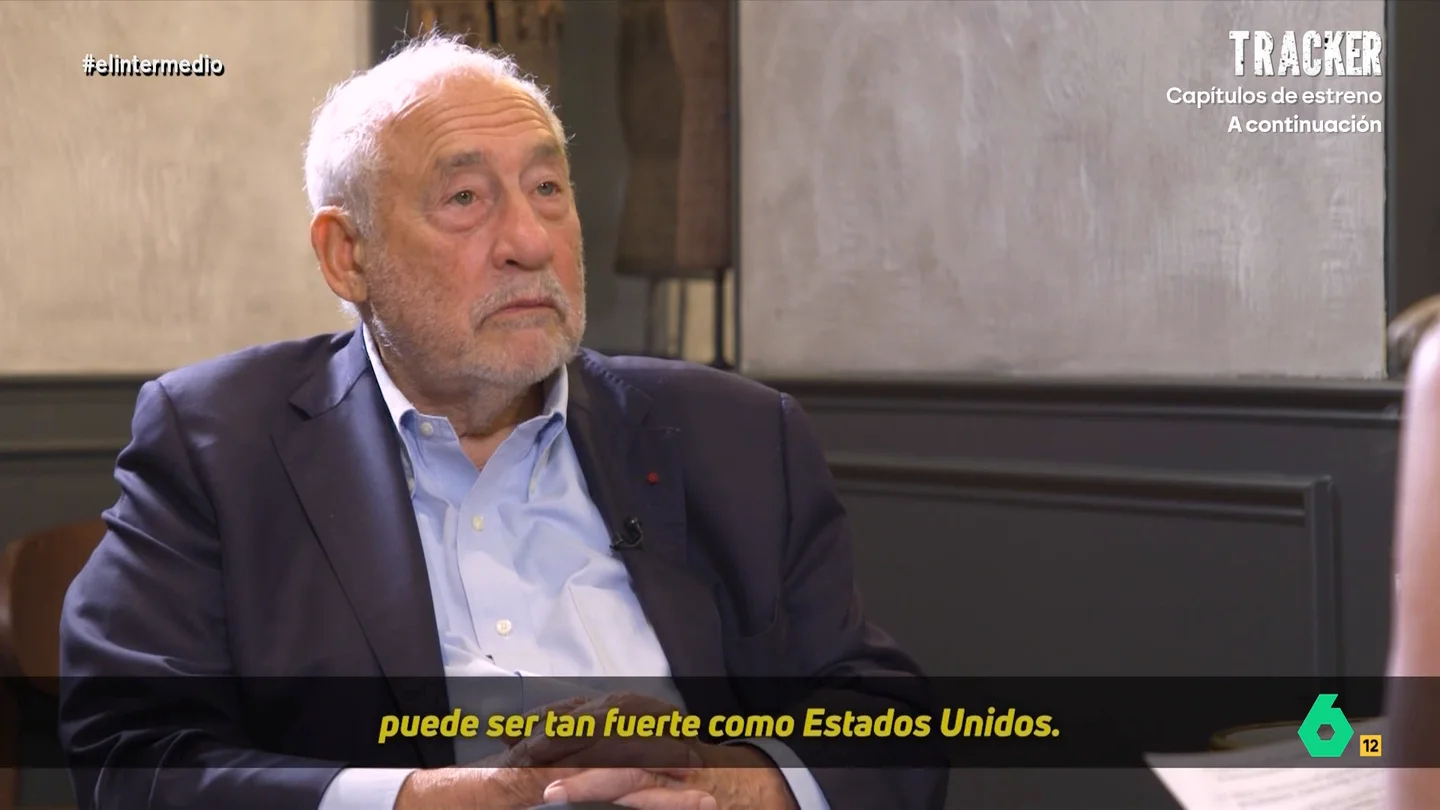 Joseph Stiglitz opina sobre el papel de Europa en la guerra arancelaria: "La economía europea es más fuerte que la de Estados Unidos" Joseph Stiglitz opina sobre el papel de Europa en la guerra arancelaria: "La economía europea es más fuerte que la de Estados Unidos"