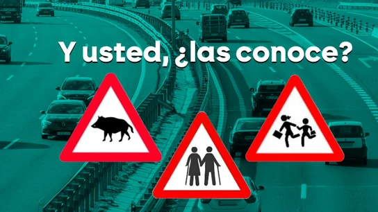 ¿Conoce las nuevas señales de tráfico? De jabalíes que pueden entrar a la vía a ancianos cruzando la calle ¿Conoce las nuevas señales de tráfico? De jabalíes que pueden entrar a la vía a ancianos cruzando la calle