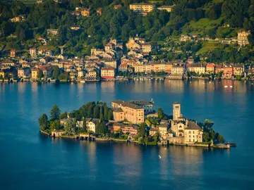Orta San Giulio, en Italia Orta San Giulio, en Italia