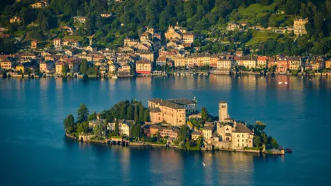 Orta San Giulio, en Italia Orta San Giulio, en Italia