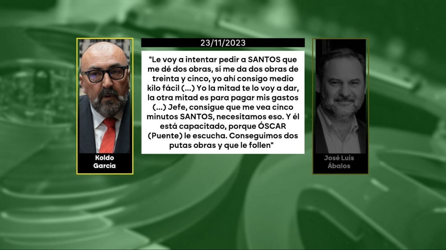 Los audios del informe de la UCO