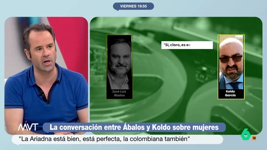 Javier Chicote, sobre la relación de Koldo con Ábalos: "Me dijo que tenía tres faros en su vida, uno era José Luis" El periodista de 'ABC' explica que Koldo tenía "una fidelidad absoluta" por el exministro socialista. "Lo adoraba", expone Chicote.