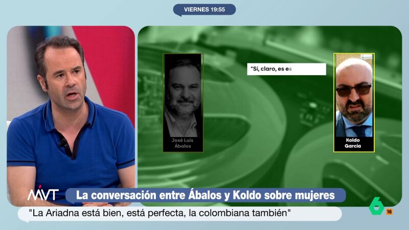 Javier Chicote, sobre la relación de Koldo con Ábalos: "Me dijo que tenía tres faros en su vida, uno era José Luis"