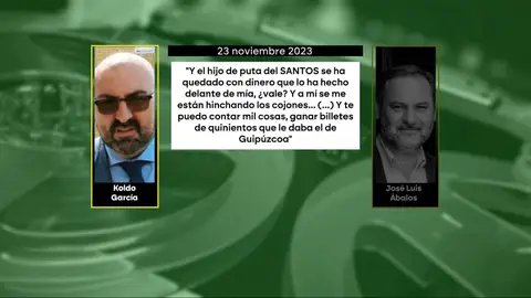 Fragmento de los audios de la trama Koldo incautados por la UCO Fragmento de los audios de la trama Koldo incautados por la UCO