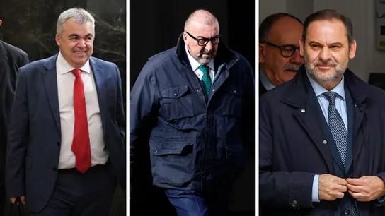 Santos Cerdán, Koldo y Ábalos Santos Cerdán, Koldo y Ábalos