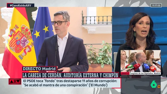 Ángeles Caballero analiza la respuesta del PSOE tras el informe de Santos Cerdán: "Quien gana en todo esto son la antipolítica y los antidemócratas" Ángeles Caballero analiza la respuesta del PSOE tras el informe de Santos Cerdán: "Quien gana en todo esto son la antipolítica y los antidemócratas"