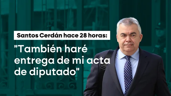 Declaración de Santos Cerdán sobre su acta de diputado Declaración de Santos Cerdán sobre su acta de diputado