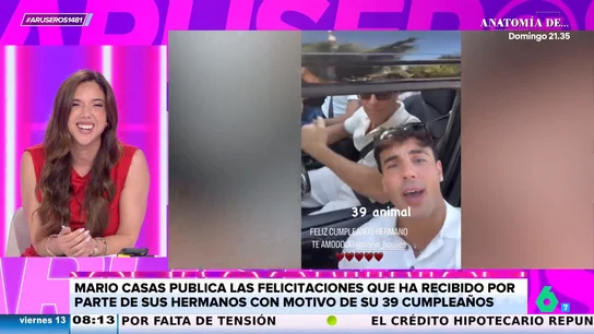 Alfonso Arús, a las "perfectas" felicitaciones a Mario Casas por su 39 cumpleaños: "¡Boicot! Lo bueno es sacar las fotos horribles" Alfonso Arús, a las "perfectas" felicitaciones a Mario Casas por su 39 cumpleaños: "¡Boicot! Lo bueno es sacar las fotos horribles"