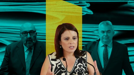 Adriana Lastra se despacha contra Santos Cerdán con el que admite una "nefasta relación": "A mi también me engañó" Adriana Lastra se despacha contra Santos Cerdán con el que admite una "nefasta relación": "A mi también me engañó"