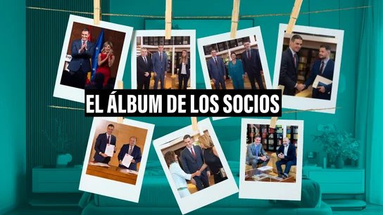 Del retrato político al retrato de una crisis: los socios que llevaron a Sánchez a la Moncloa hoy no quieren salir en la misma foto Del retrato político al retrato de una crisis: los socios que llevaron a Sánchez a la Moncloa hoy no quieren salir en la misma foto