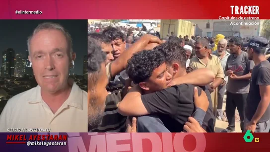 Mikel Ayestaran, muy crítico con los puntos de ayuda en Gaza: "Tendríamos que hablar abiertamente de ayuda militarizada" El corresponsal expone que cada día decenas de palestinos mueren por culpa de los disparos del ejercito israelí en los puntos de reparto de ayuda humanitaria. "El ejército ya dice abiertamente que dispara contra sospechosos", expone Ayestaran.