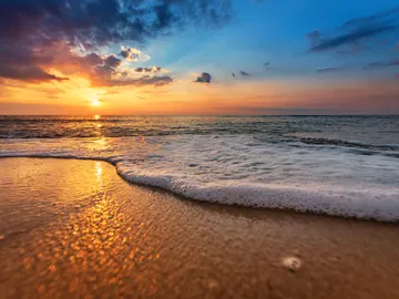 Atardecer en el mar Atardecer en el mar