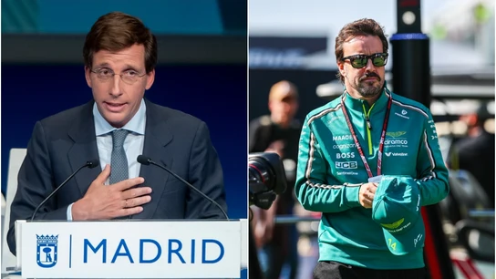 Martínez-Almeida y Fernando Alonso Martínez-Almeida y Fernando Alonso